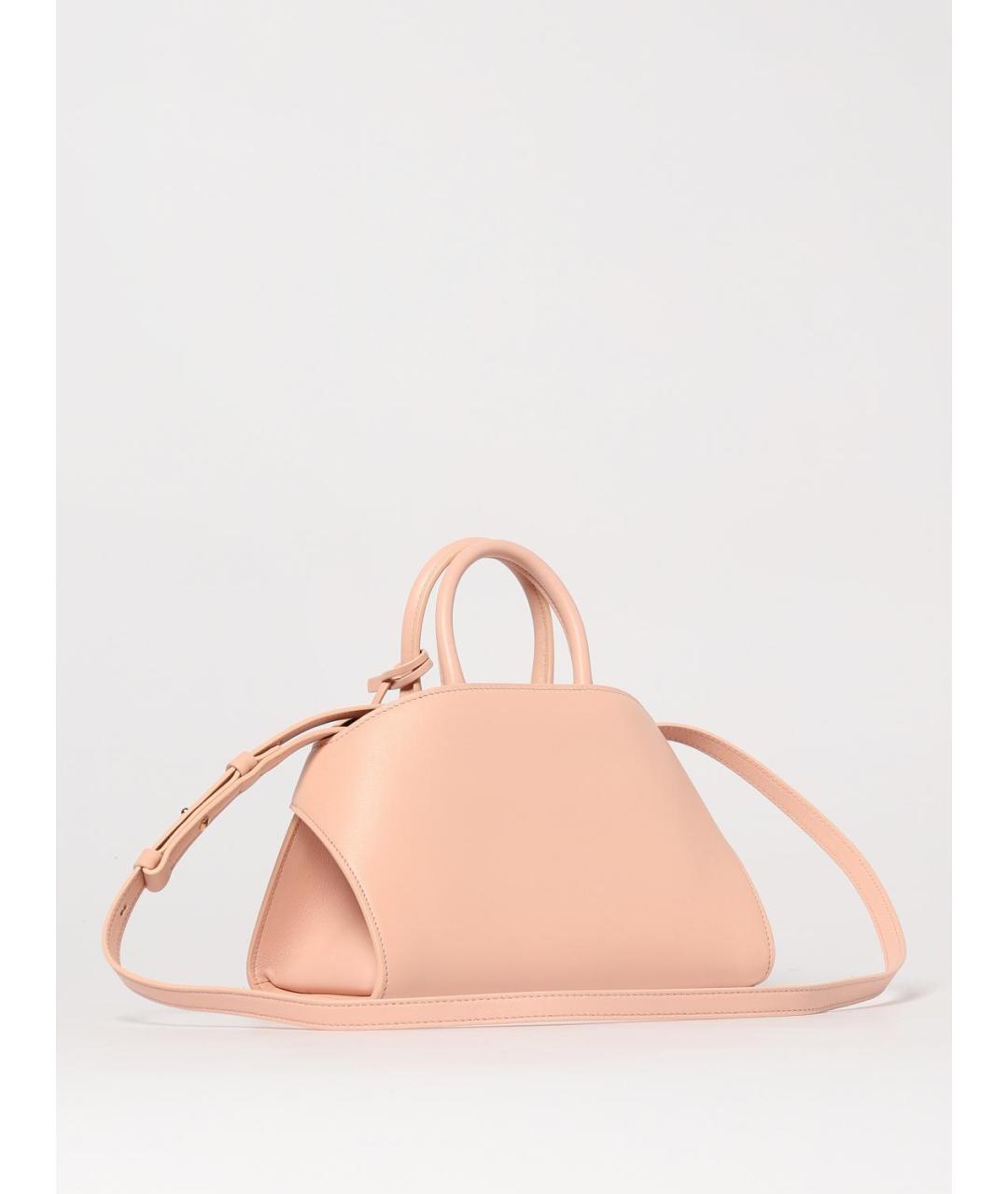 FERRAGAMO Розовая кожаная сумка тоут, фото 3