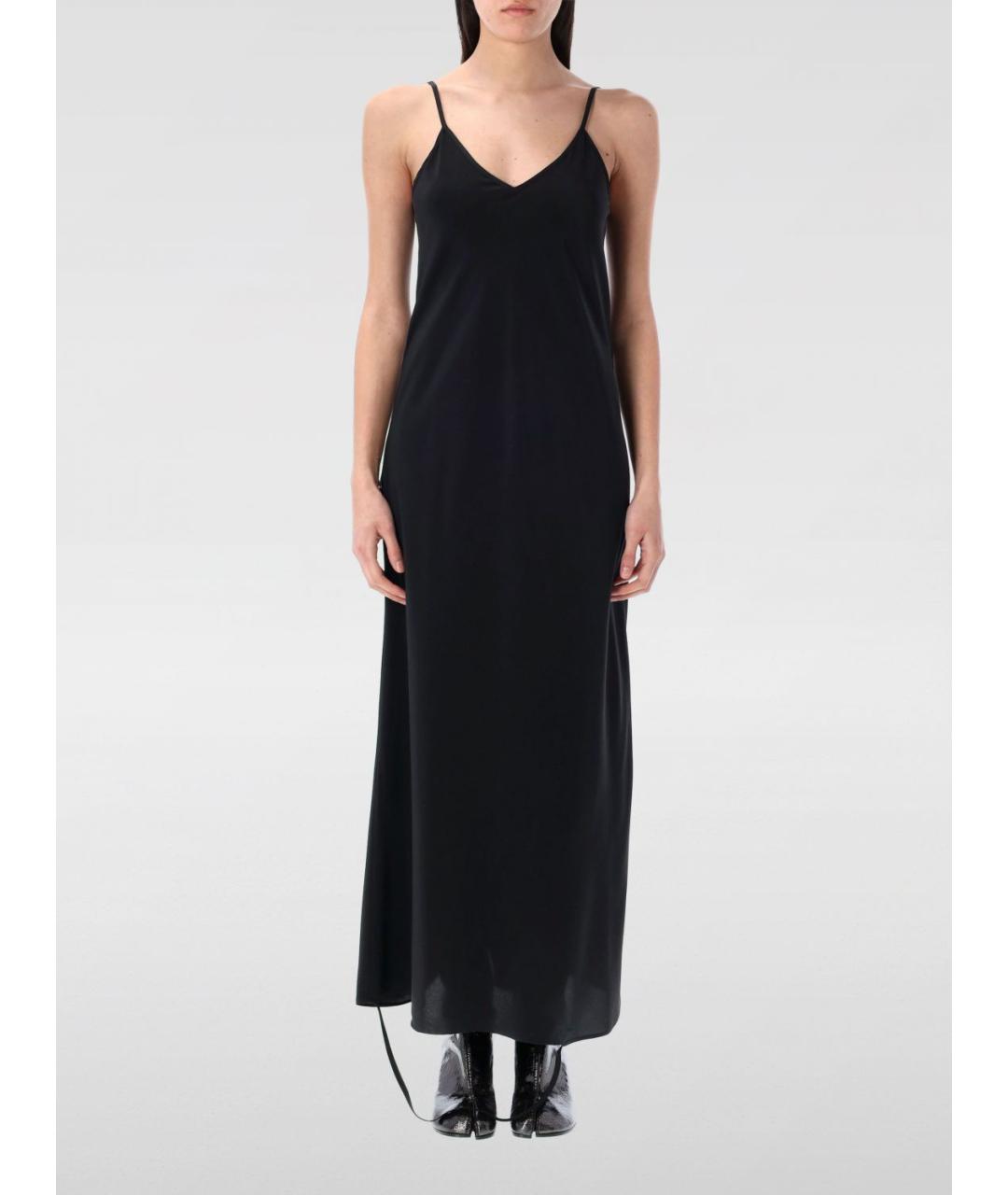 MM6 MAISON MARGIELA Черное повседневное платье, фото 2