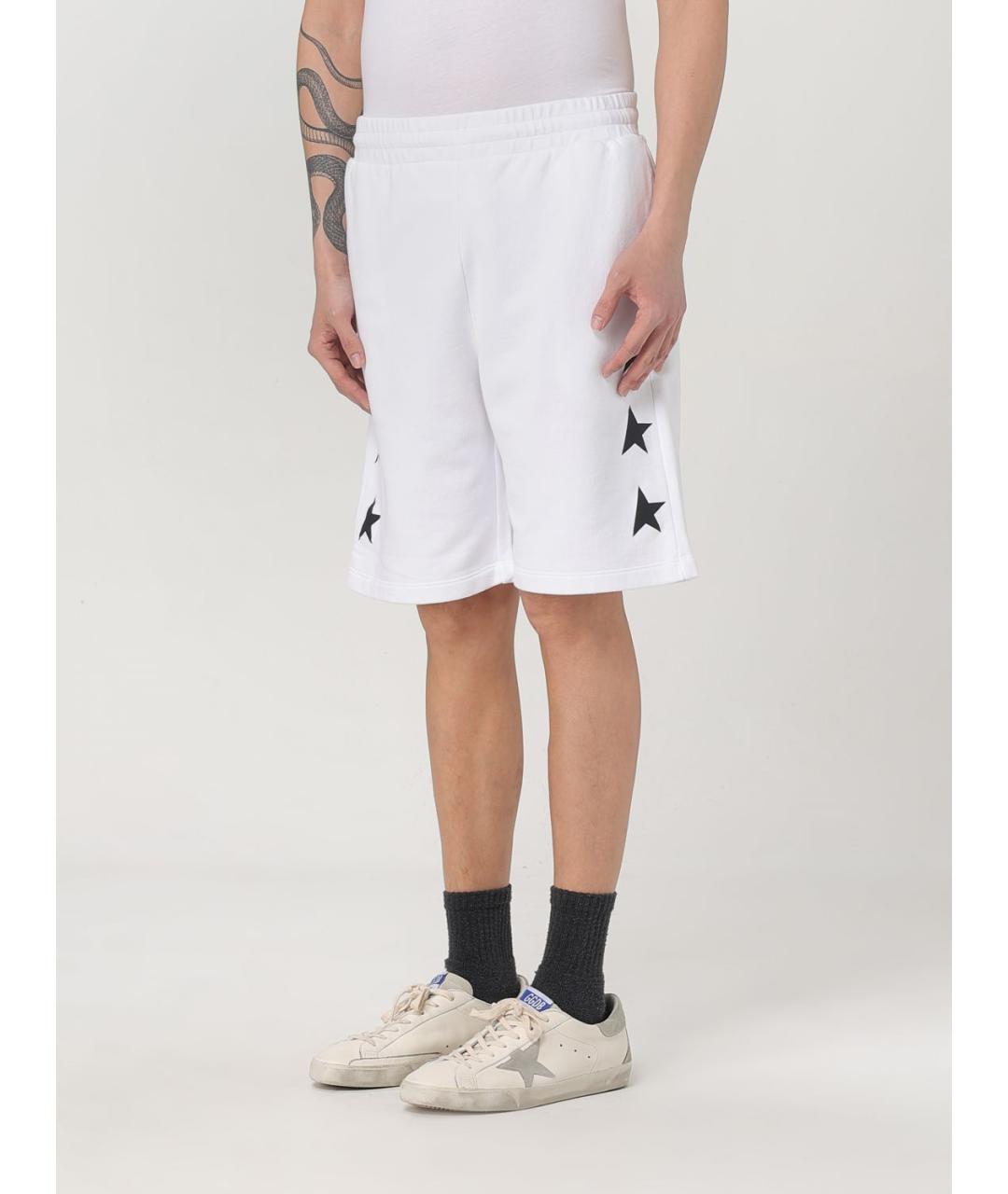 GOLDEN GOOSE DELUXE BRAND Белые шорты, фото 4