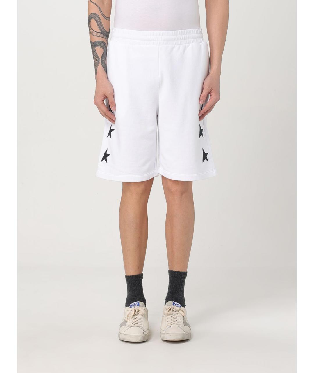 GOLDEN GOOSE DELUXE BRAND Белые шорты, фото 2