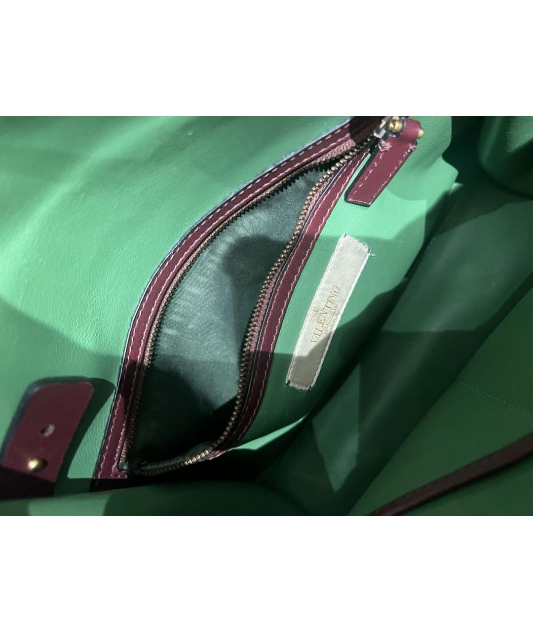 VALENTINO Мульти кожаная сумка тоут, фото 4