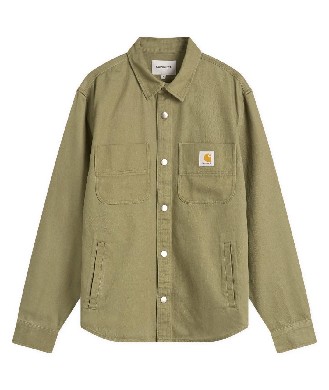 CARHARTT WIP Зеленая кэжуал рубашка, фото 1