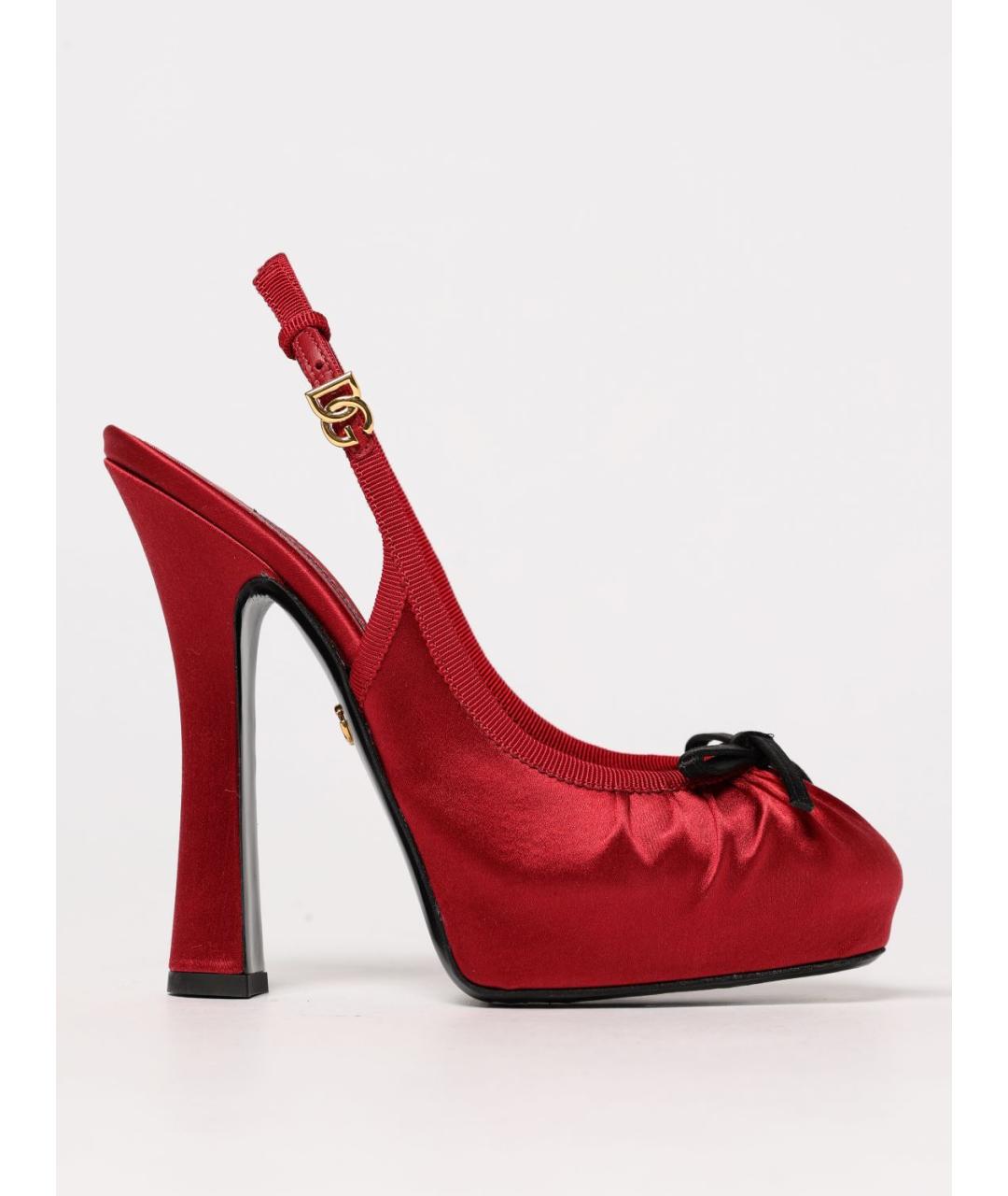 DOLCE&GABBANA Красные туфли, фото 5