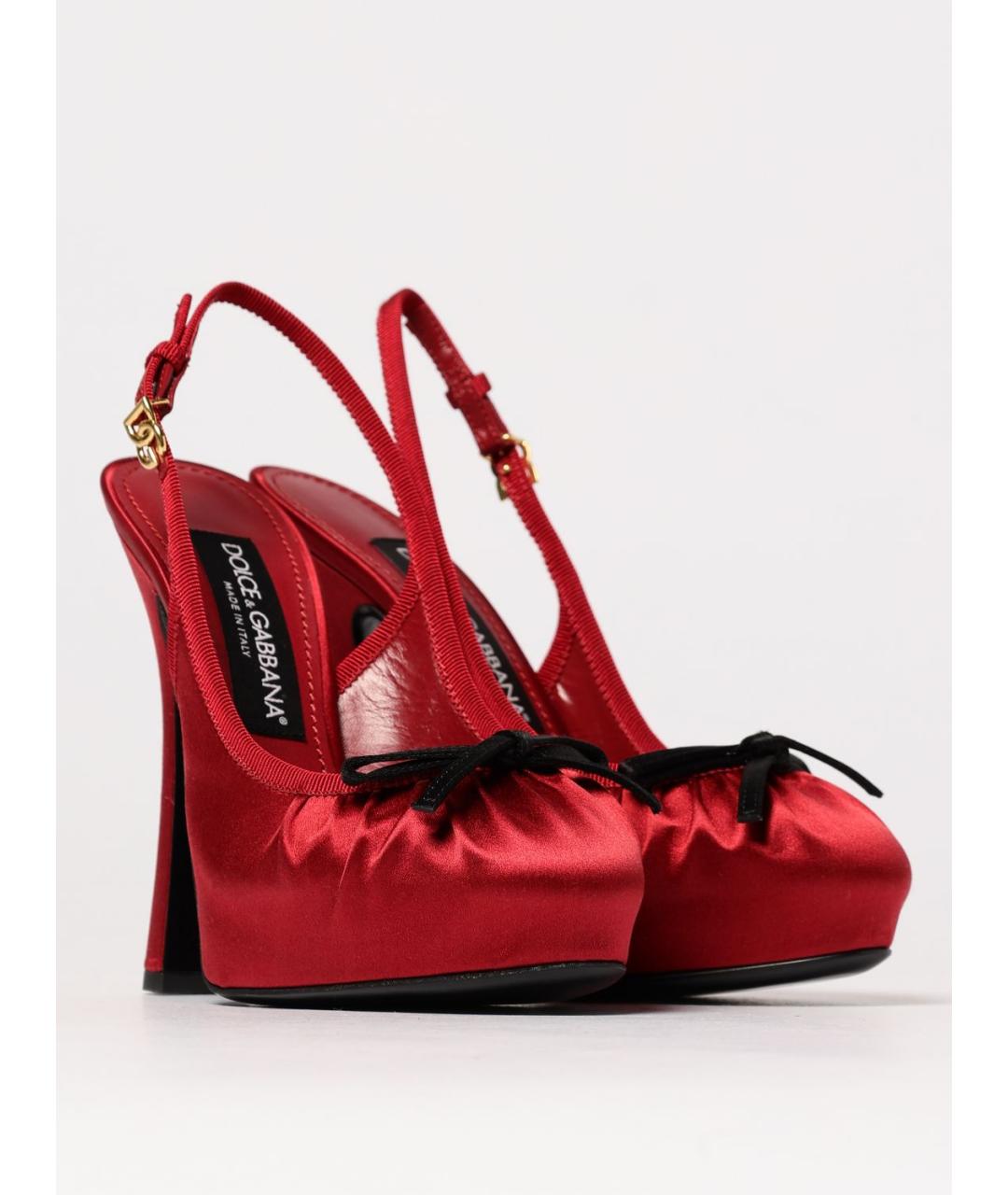 DOLCE&GABBANA Красные туфли, фото 2