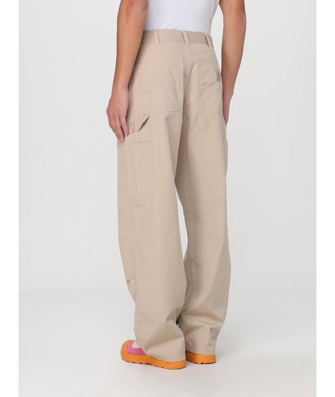 CARHARTT WIP Бежевые повседневные брюки, фото 4