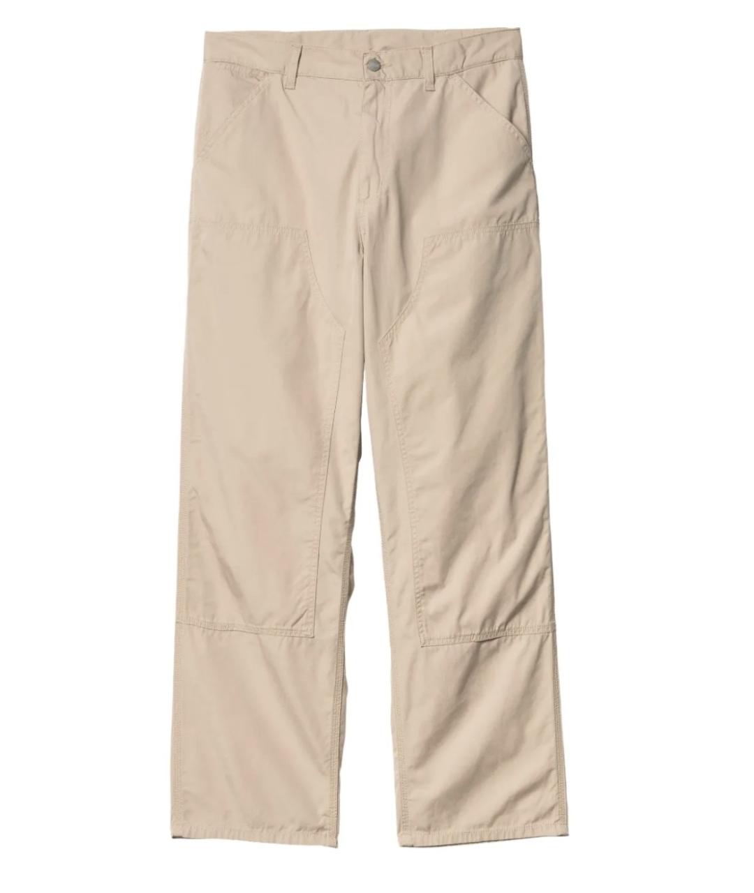 CARHARTT WIP Бежевые повседневные брюки, фото 1