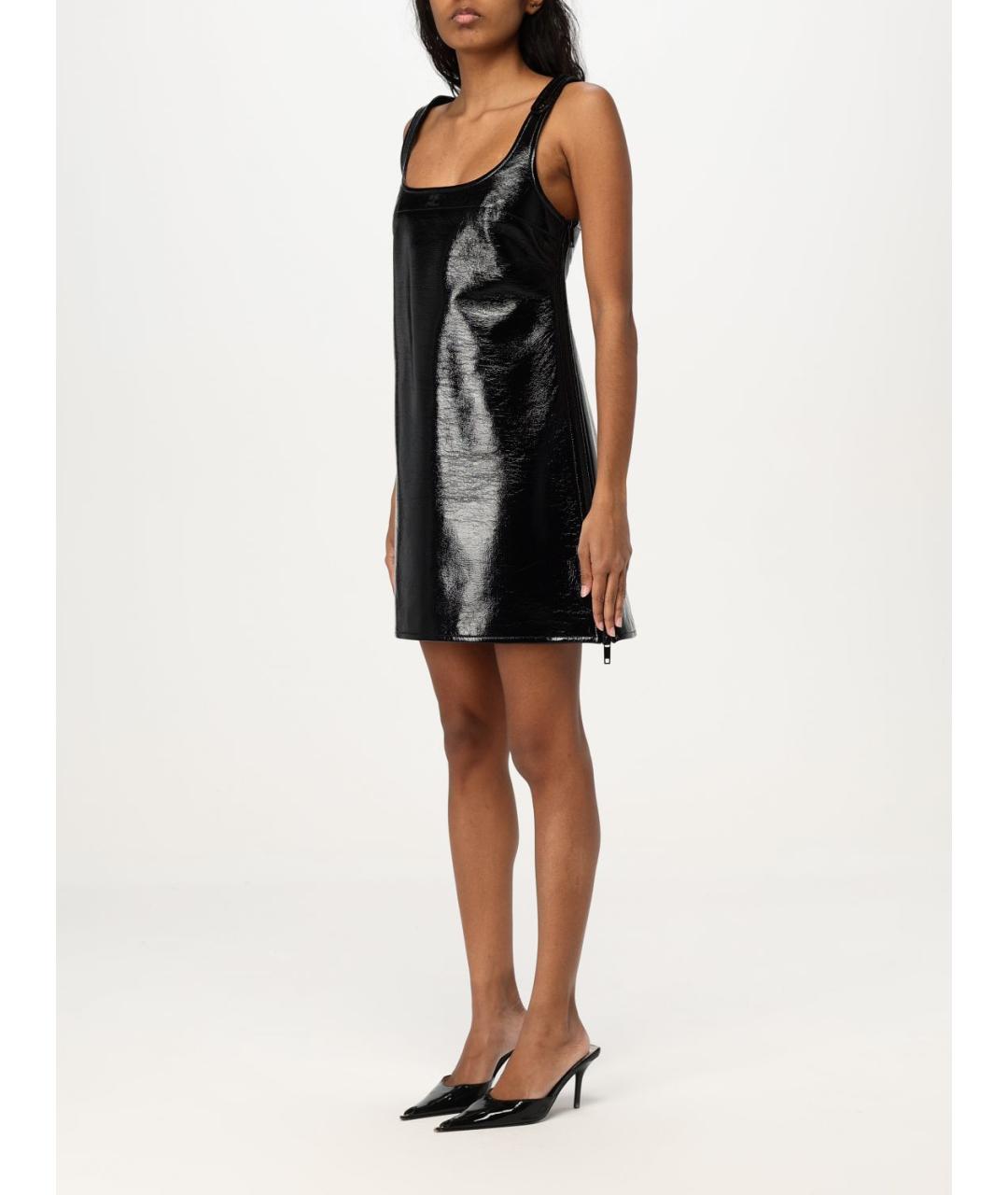 COURREGES Черное платье, фото 4