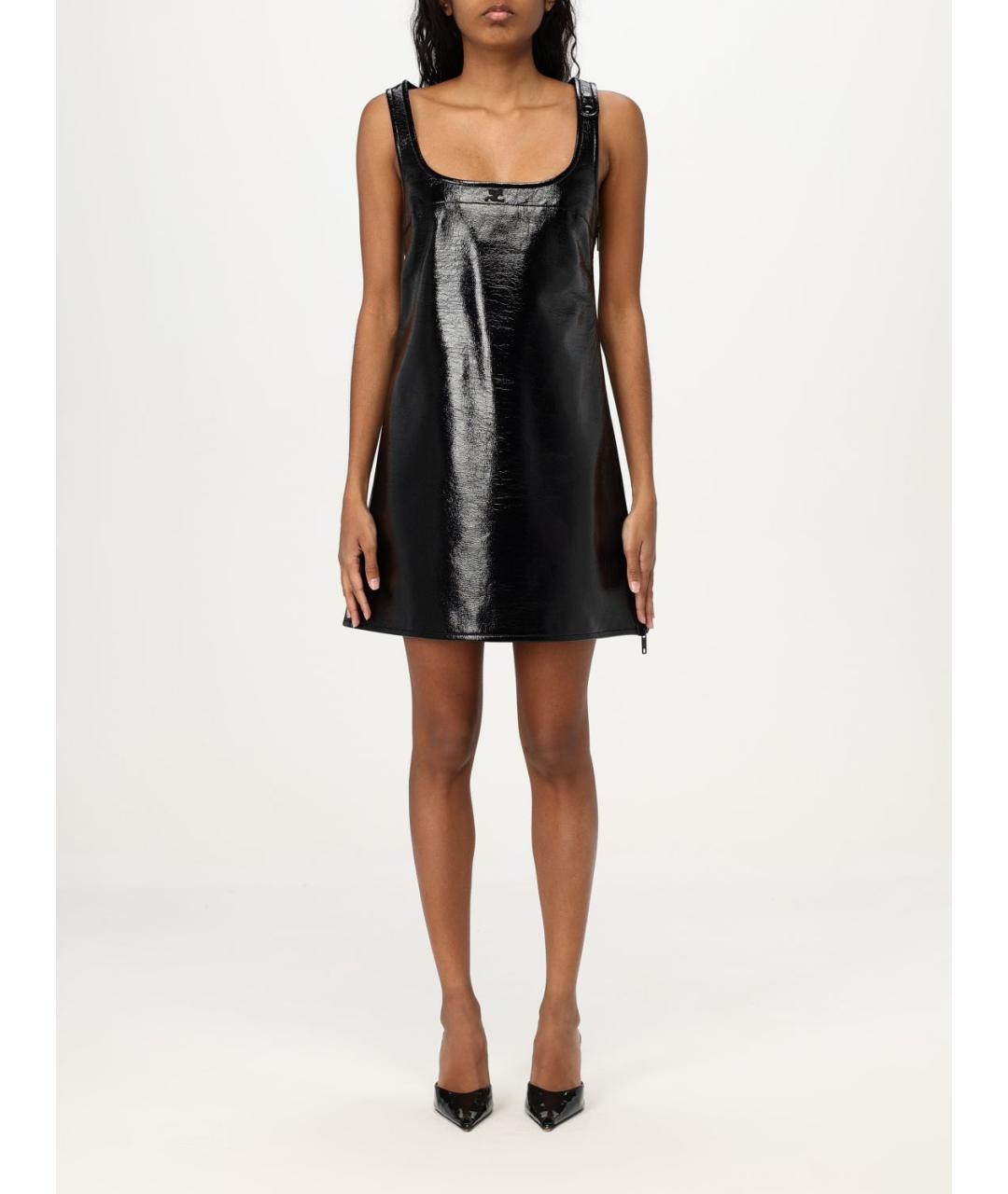 COURREGES Черное платье, фото 2