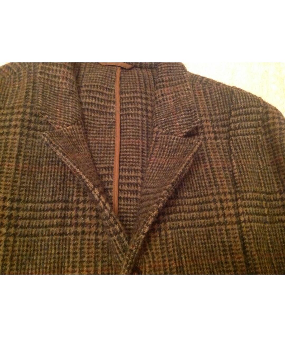 RALPH LAUREN Коричневый шерстяной пиджак, фото 5