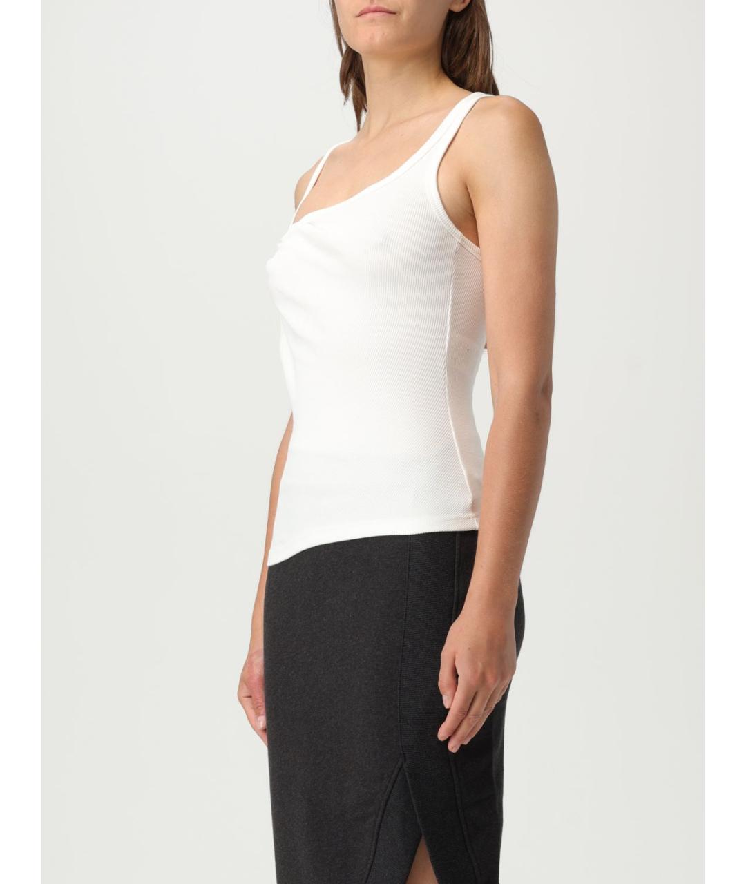 COURREGES Белая майка, фото 4