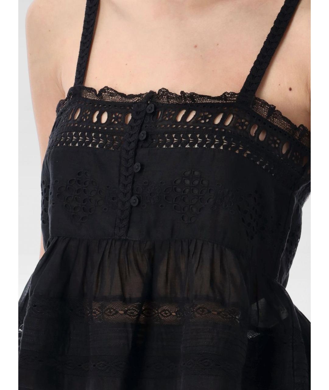 ISABEL MARANT ETOILE Черная майка, фото 4