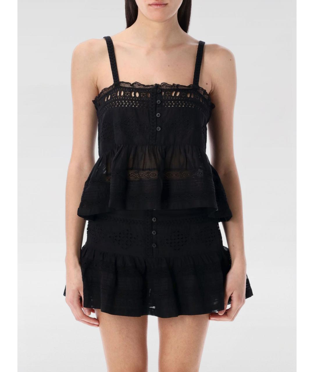 ISABEL MARANT ETOILE Черная майка, фото 2
