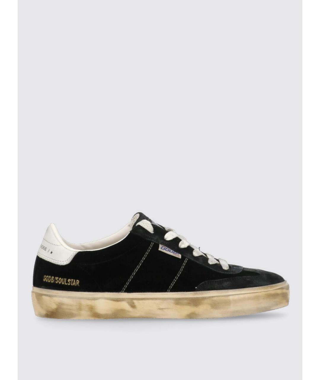 GOLDEN GOOSE DELUXE BRAND Черные кожаные кеды, фото 5