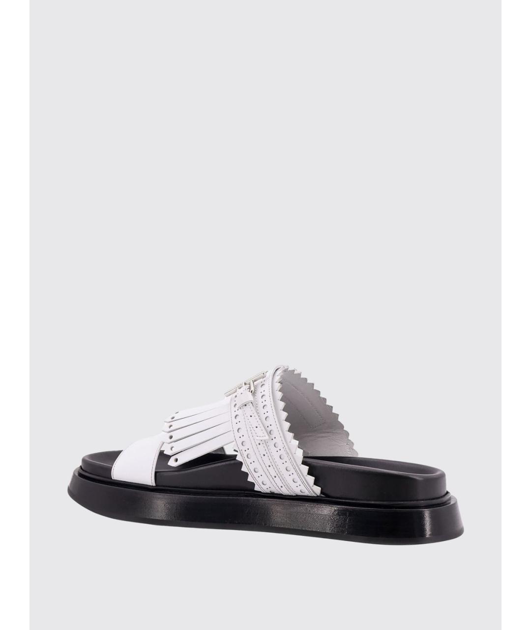 ALEXANDER MCQUEEN Белые босоножки, фото 3