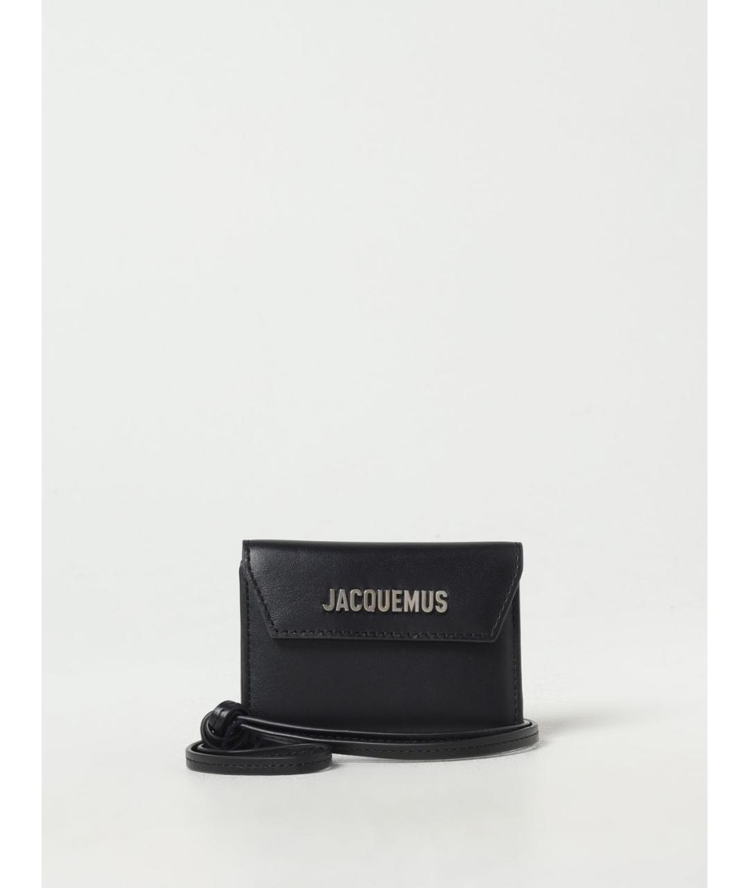 JACQUEMUS Черный кошелек, фото 4