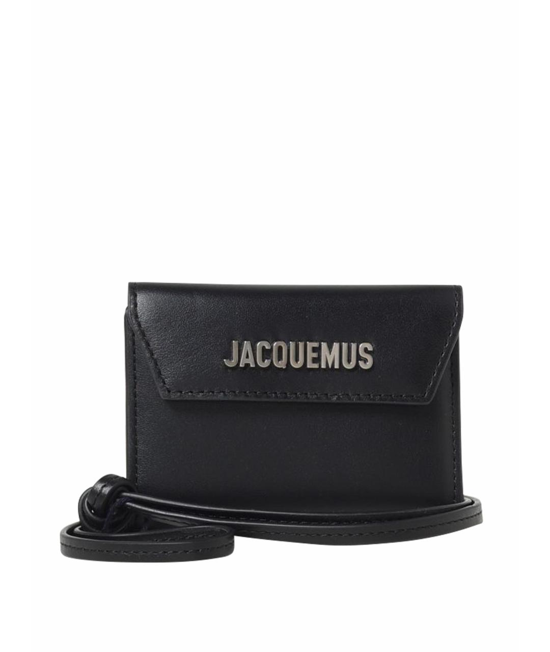 JACQUEMUS Черный кошелек, фото 1