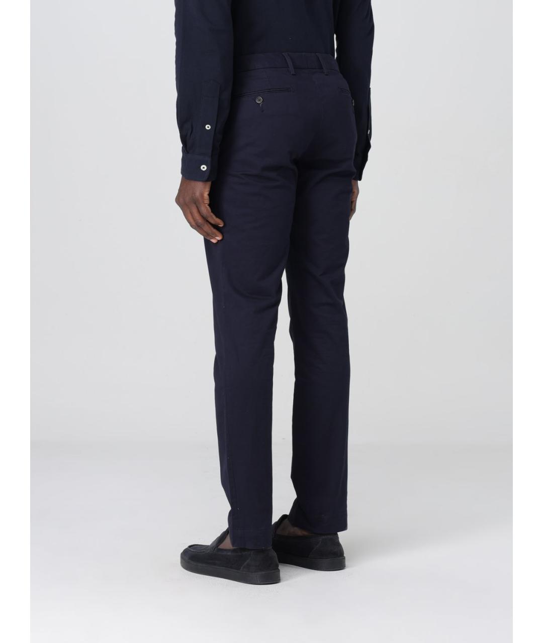 POLO RALPH LAUREN Темно-синие хлопковые повседневные брюки, фото 3