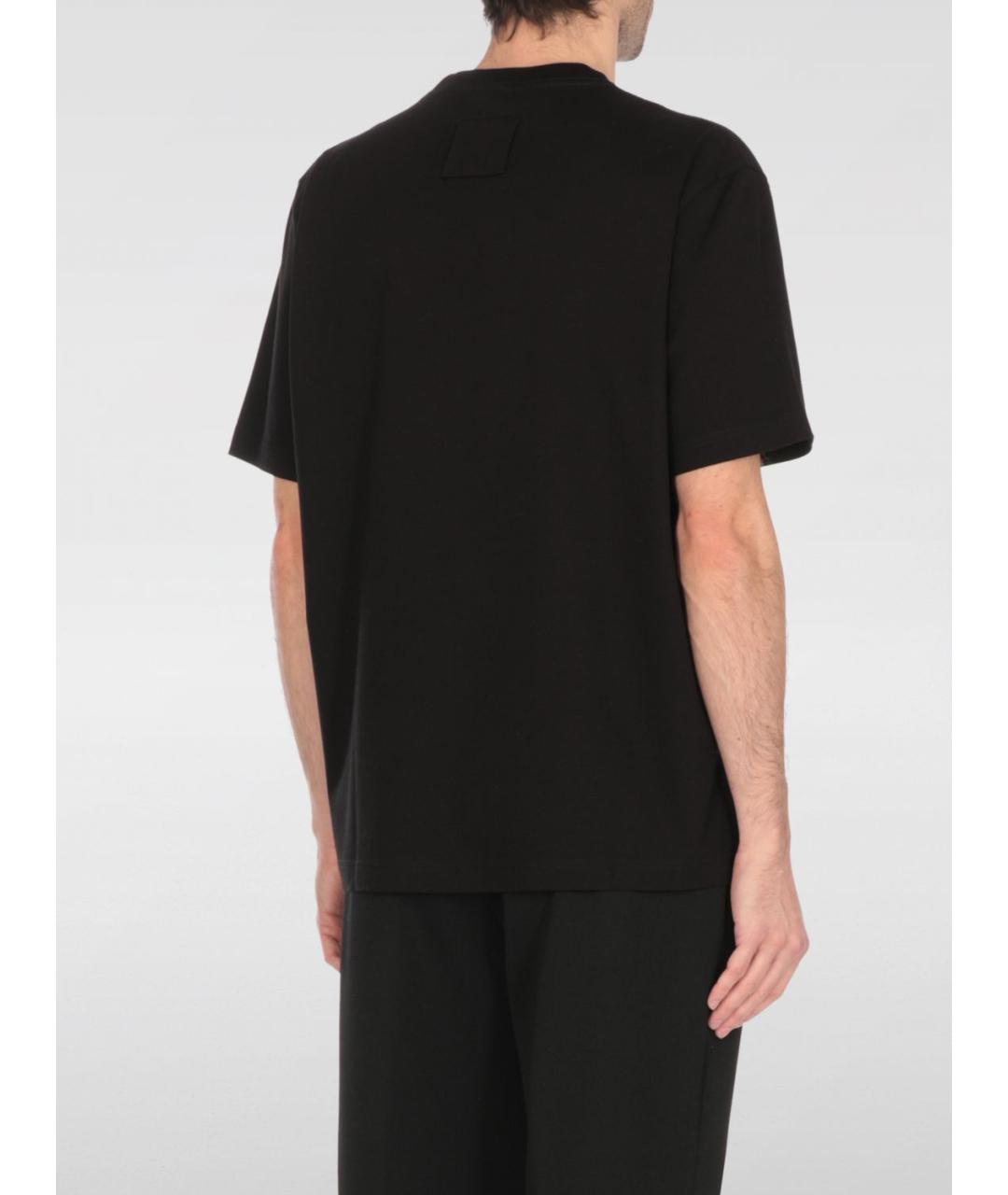 LANVIN Черная футболка, фото 4