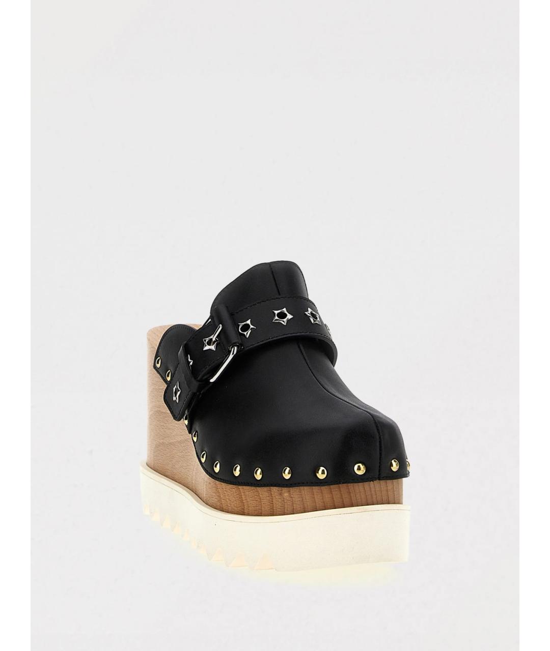 STELLA MCCARTNEY Черные сабо, фото 2