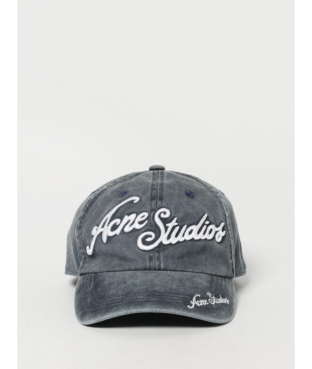 ACNE STUDIOS Синяя кепка/бейсболка, фото 2