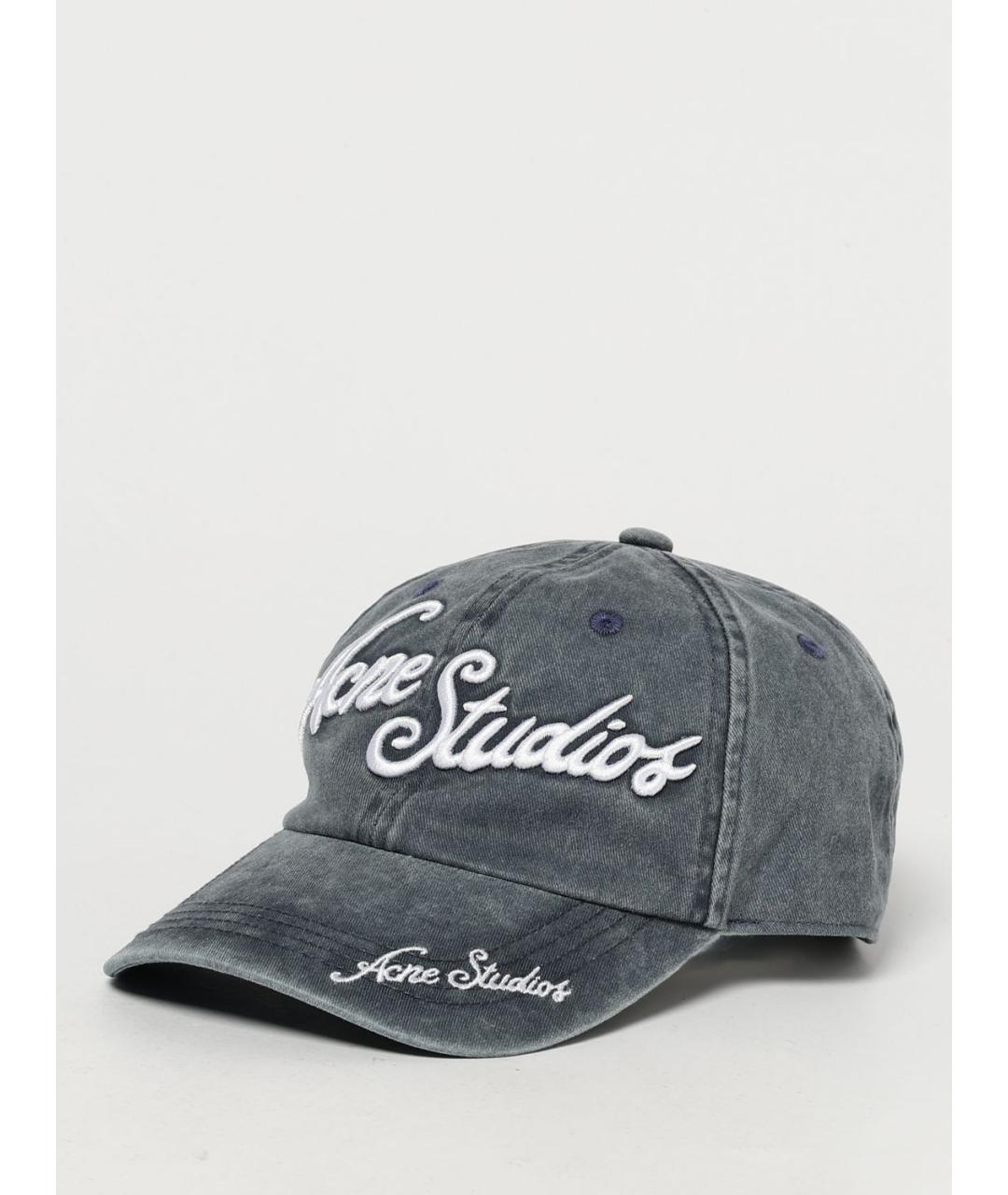 ACNE STUDIOS Синяя кепка/бейсболка, фото 4