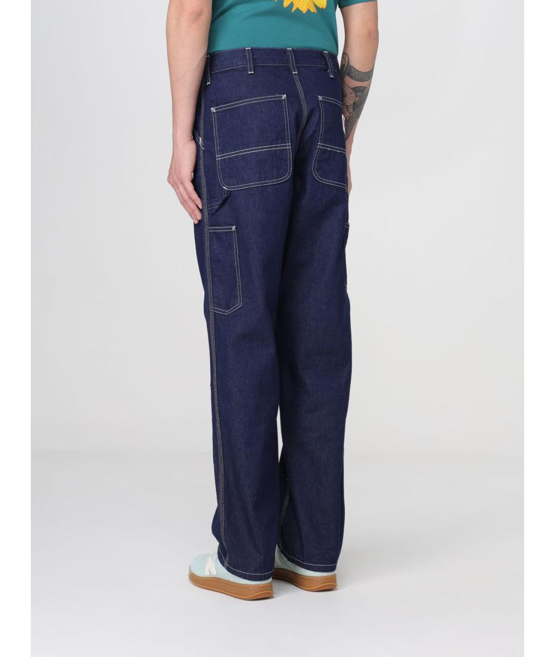 CARHARTT WIP Синие прямые джинсы, фото 3