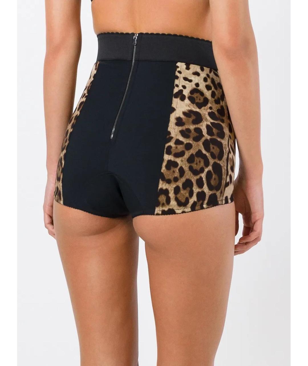 DOLCE&GABBANA Мульти шелковые шорты, фото 3