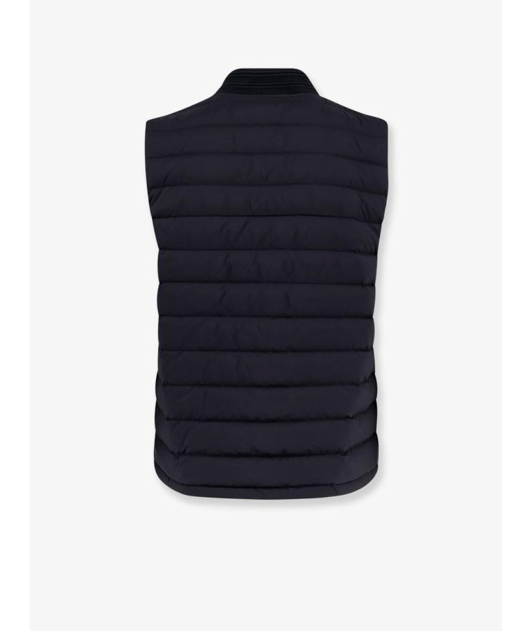 BURBERRY Черный полиамидовый жилет, фото 2
