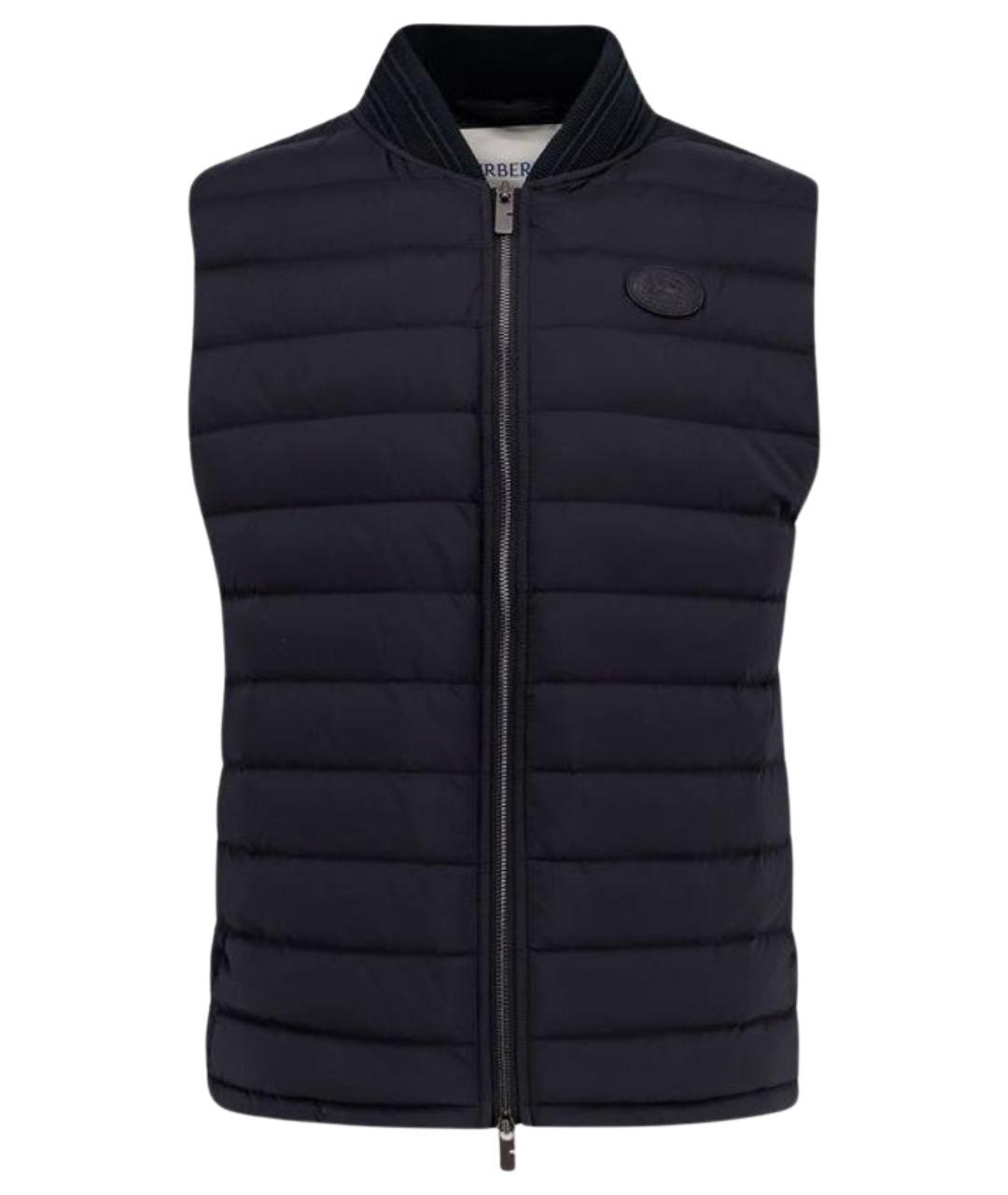 BURBERRY Черный полиамидовый жилет, фото 1