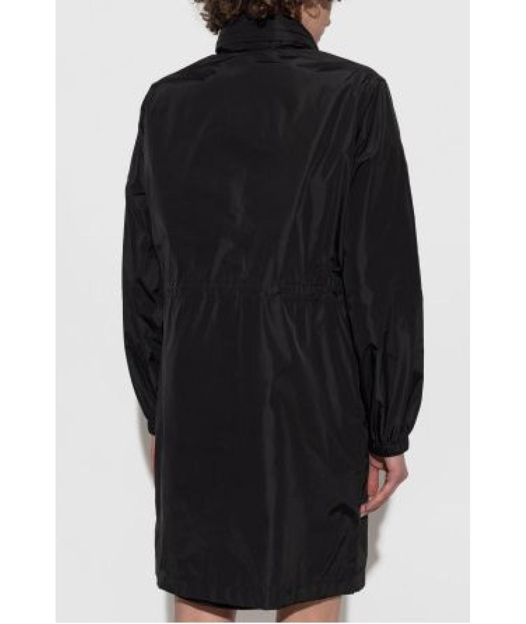 BURBERRY Черная полиамидовая парка, фото 4