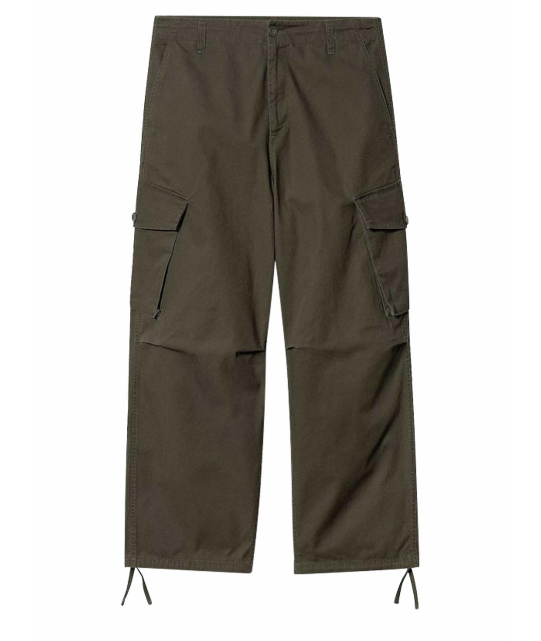 CARHARTT WIP Зеленые повседневные брюки, фото 1