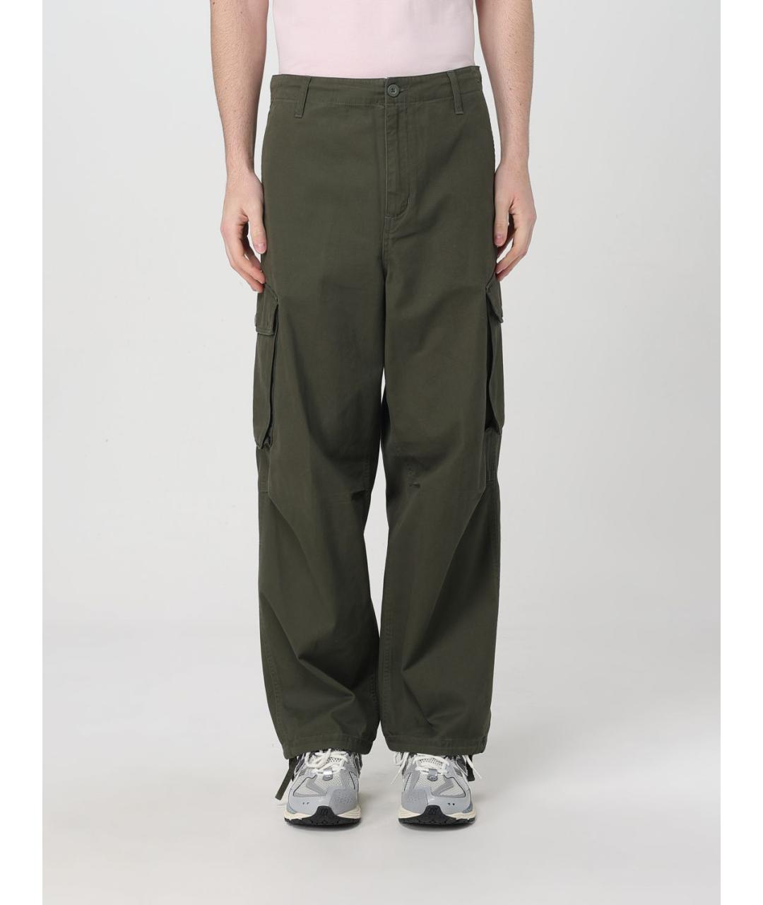 CARHARTT WIP Зеленые повседневные брюки, фото 2