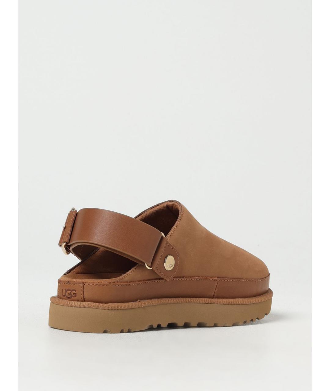 UGG AUSTRALIA Коричневые сандалии, фото 3