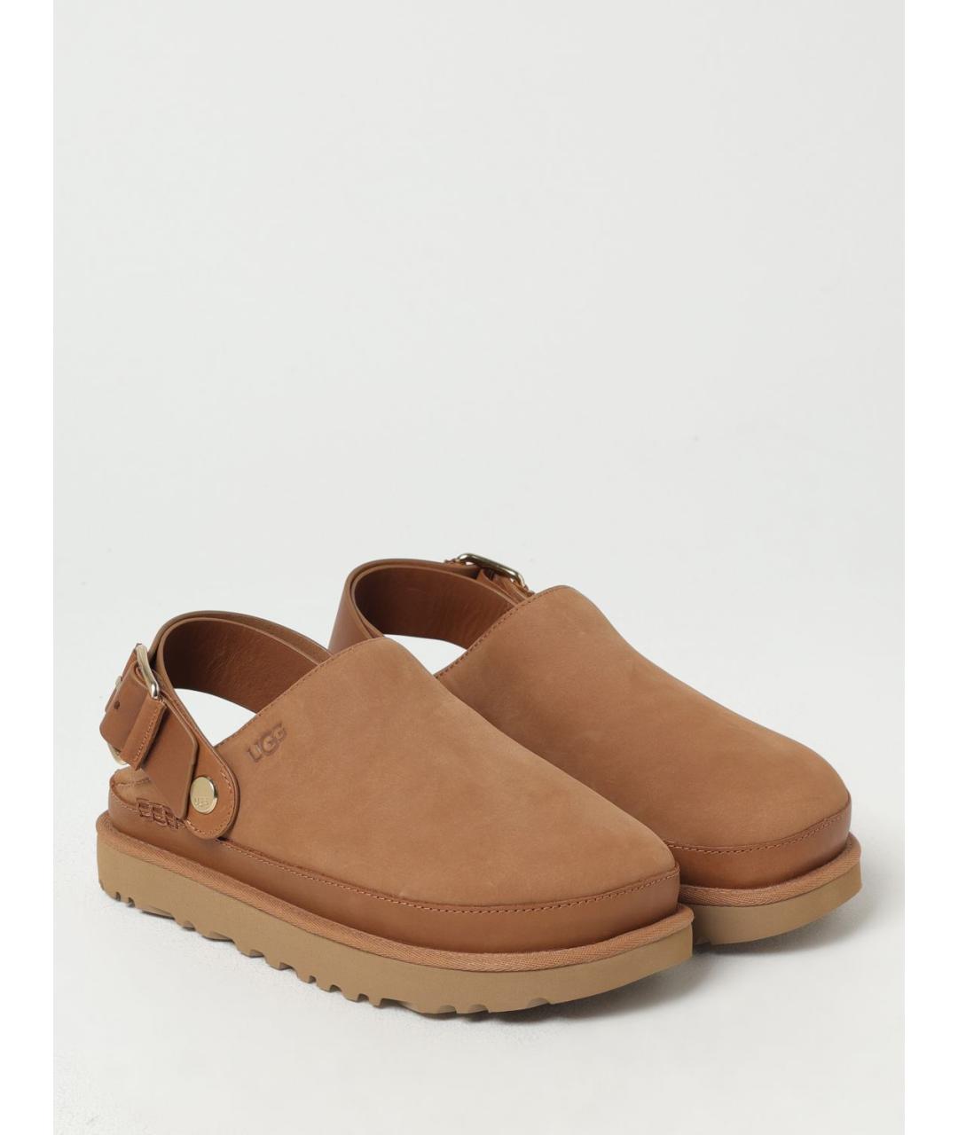 UGG AUSTRALIA Коричневые сандалии, фото 2