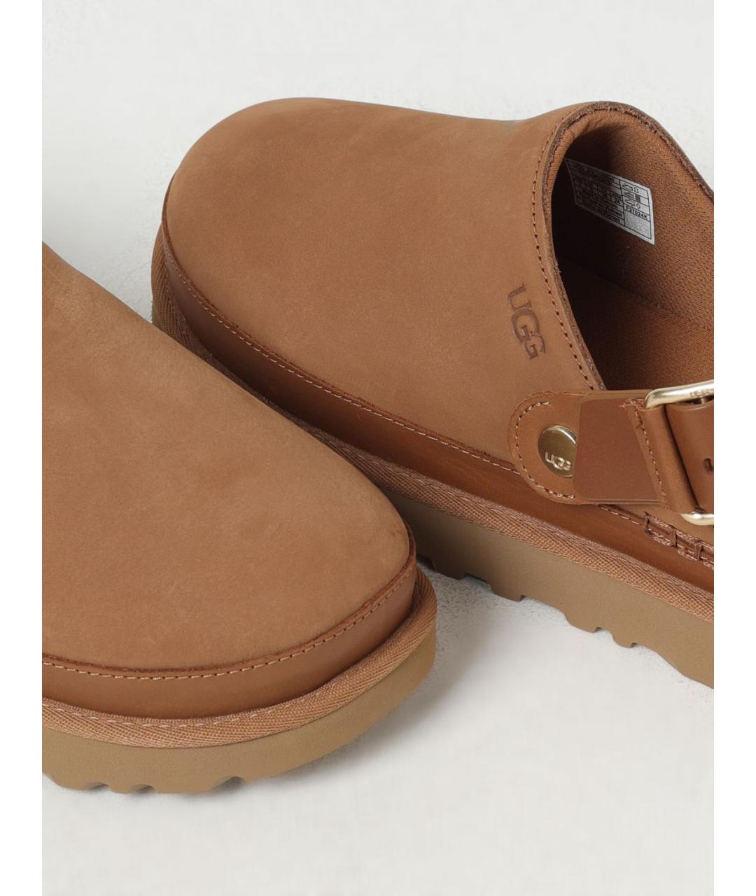 UGG AUSTRALIA Коричневые сандалии, фото 4