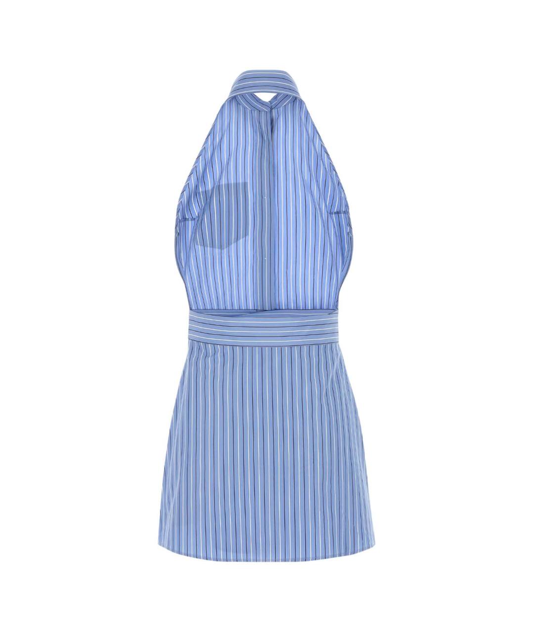 PRADA Голубое повседневное платье, фото 2