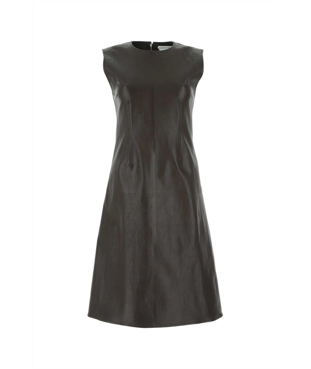 BOTTEGA VENETA Коричневое повседневное платье, фото 1