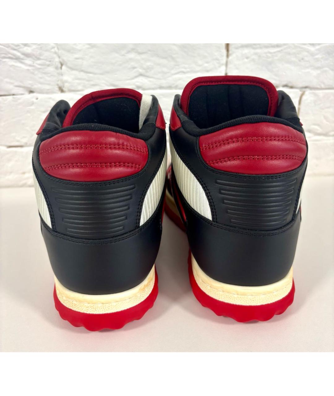 GUCCI Мульти кожаные кеды, фото 4