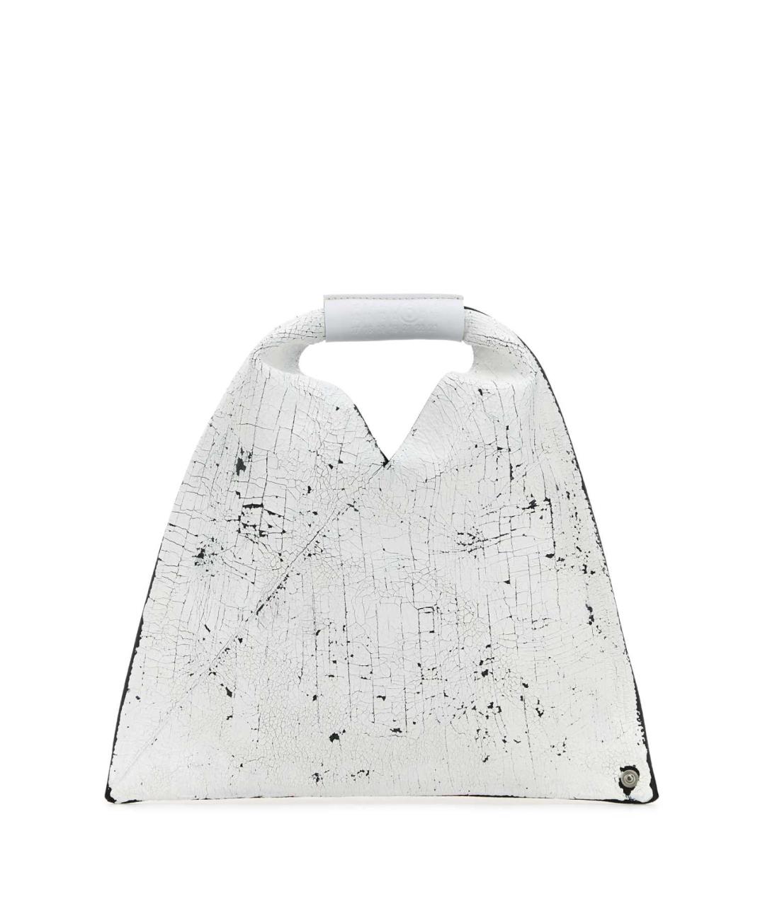 MM6 MAISON MARGIELA Белая синтетическая сумка тоут, фото 1