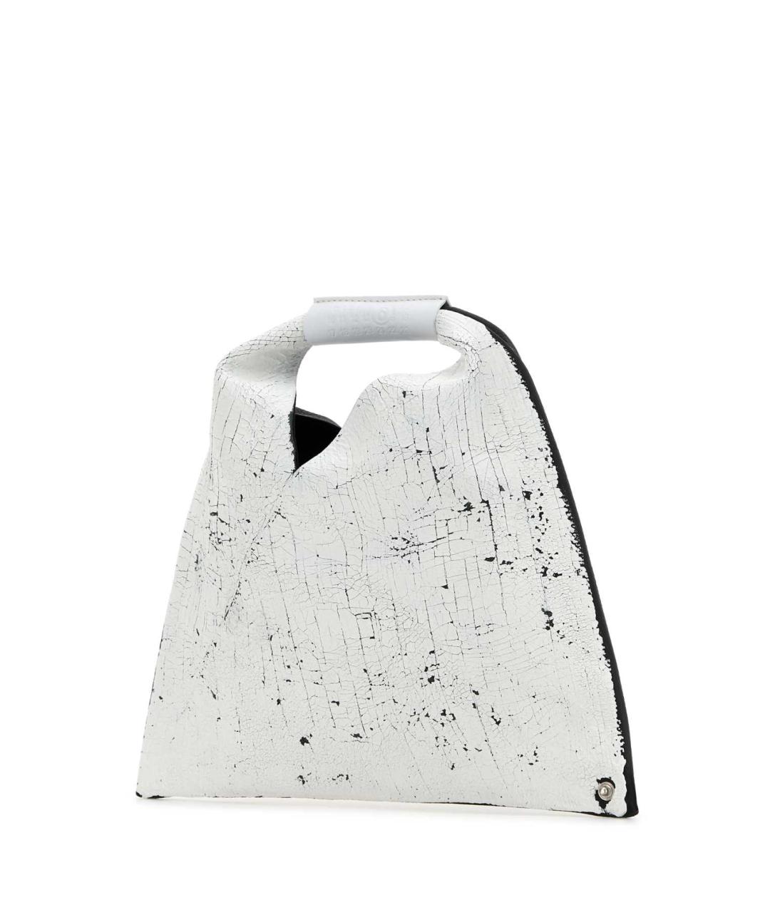 MM6 MAISON MARGIELA Белая синтетическая сумка тоут, фото 2