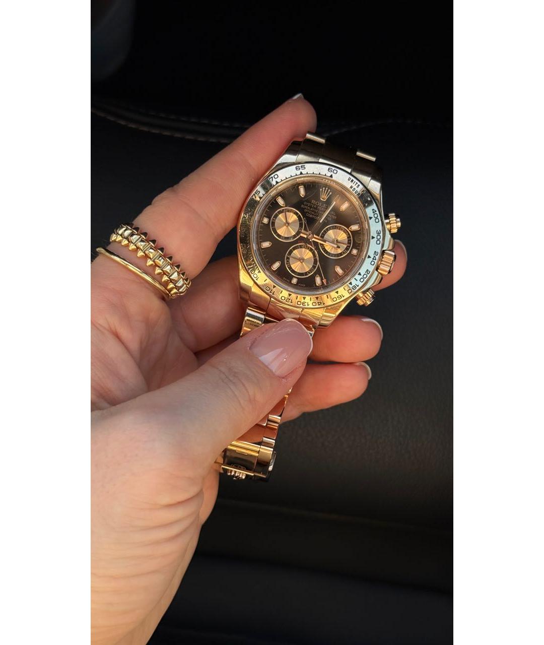 ROLEX Золотые часы из розового золота, фото 5