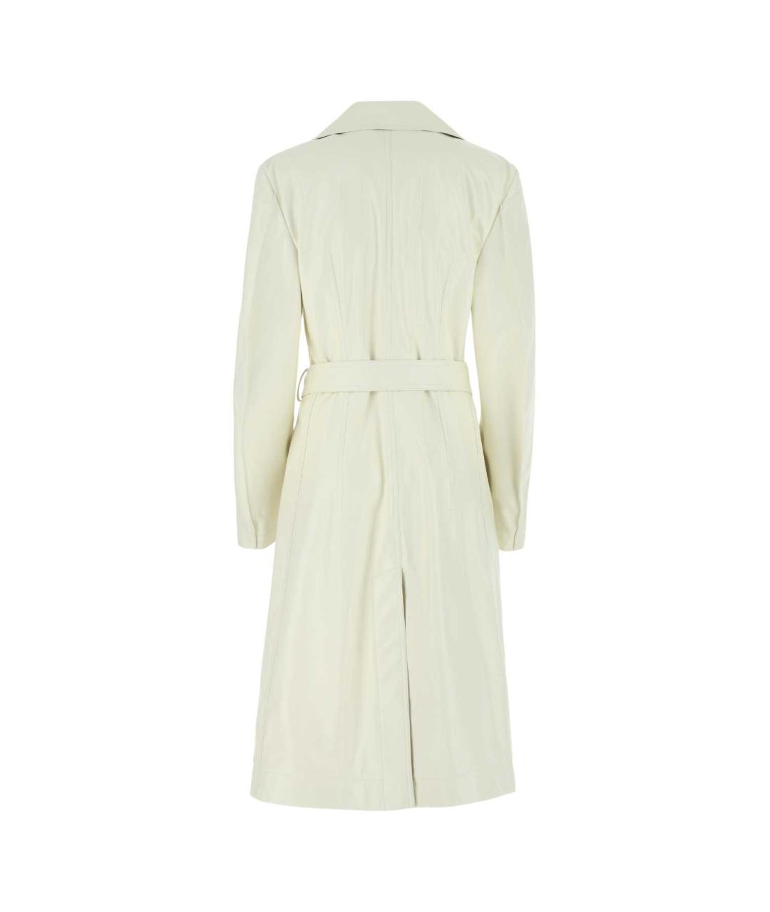 BOTTEGA VENETA Белое пальто, фото 2