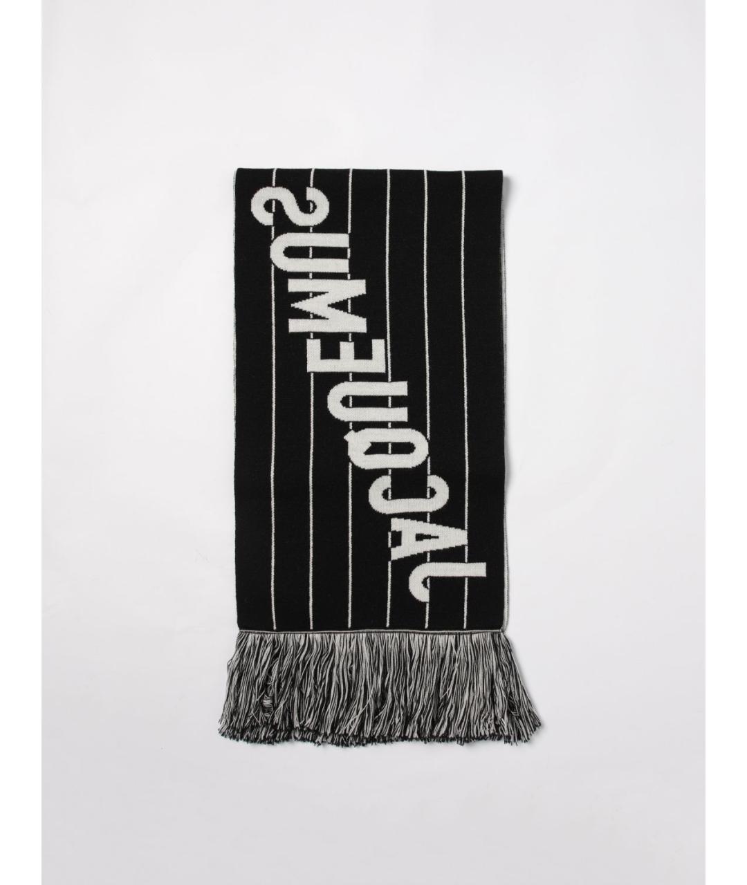 JACQUEMUS Черный шарф, фото 6