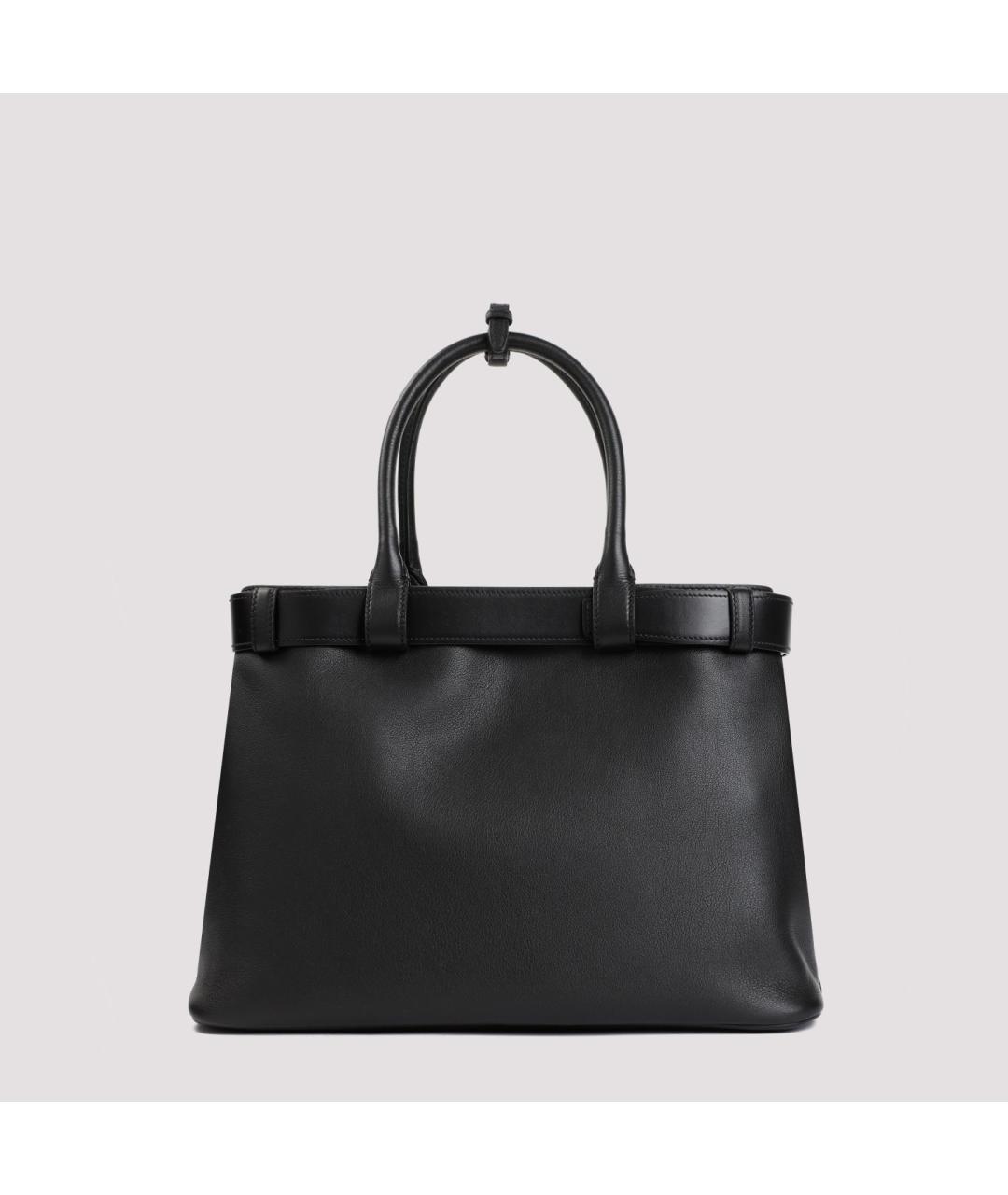 PRADA Черная кожаная сумка тоут, фото 3