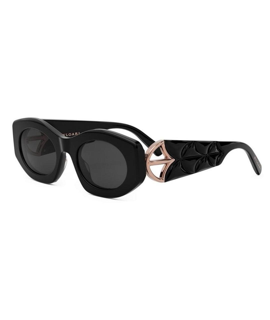 BVLGARI Черные солнцезащитные очки, фото 1