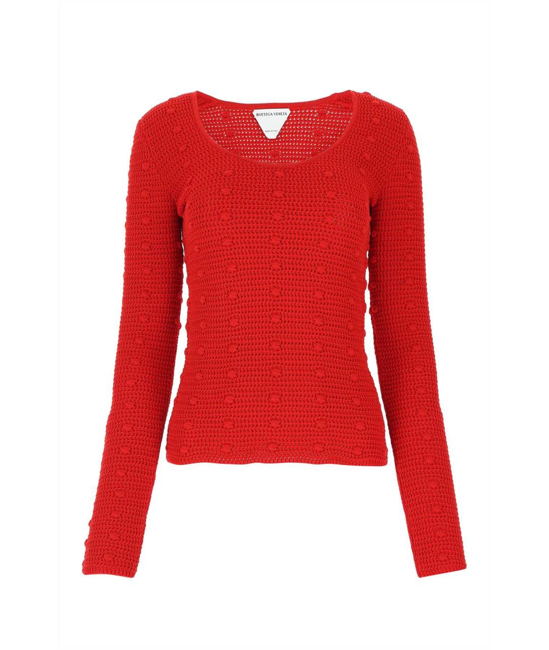 BOTTEGA VENETA Красный джемпер / свитер, фото 1