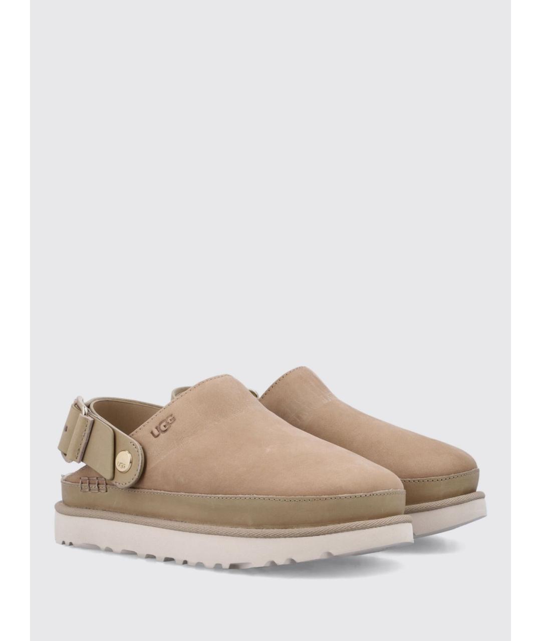 UGG AUSTRALIA Бежевые сандалии, фото 2