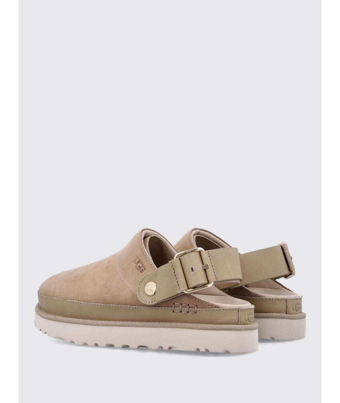 UGG AUSTRALIA Бежевые сандалии, фото 3