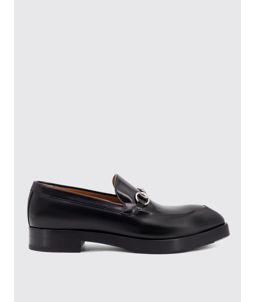 GUCCI Черные лоферы, фото 5