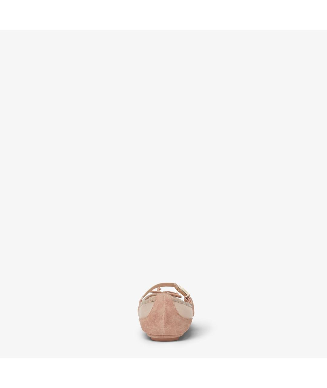 FENDI Розовые балетки, фото 3